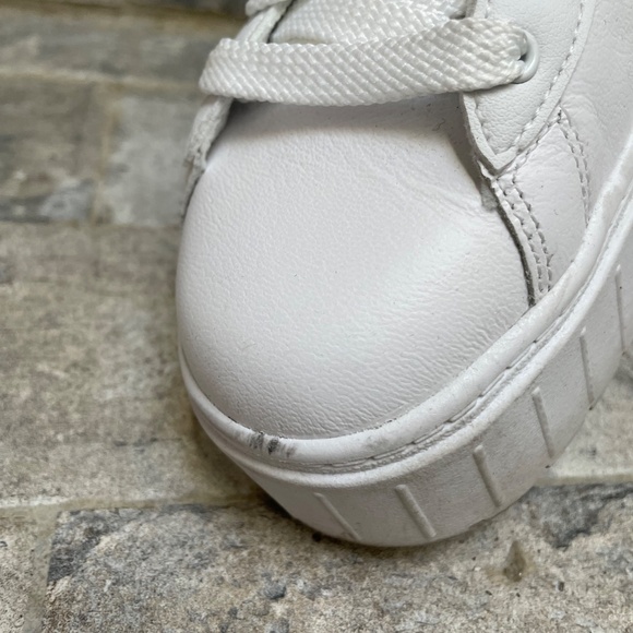 ❤️ PUMA MAYZE LEATHER PLATFORM SNEAKERS SIZE 9 - Picture 2 of 8